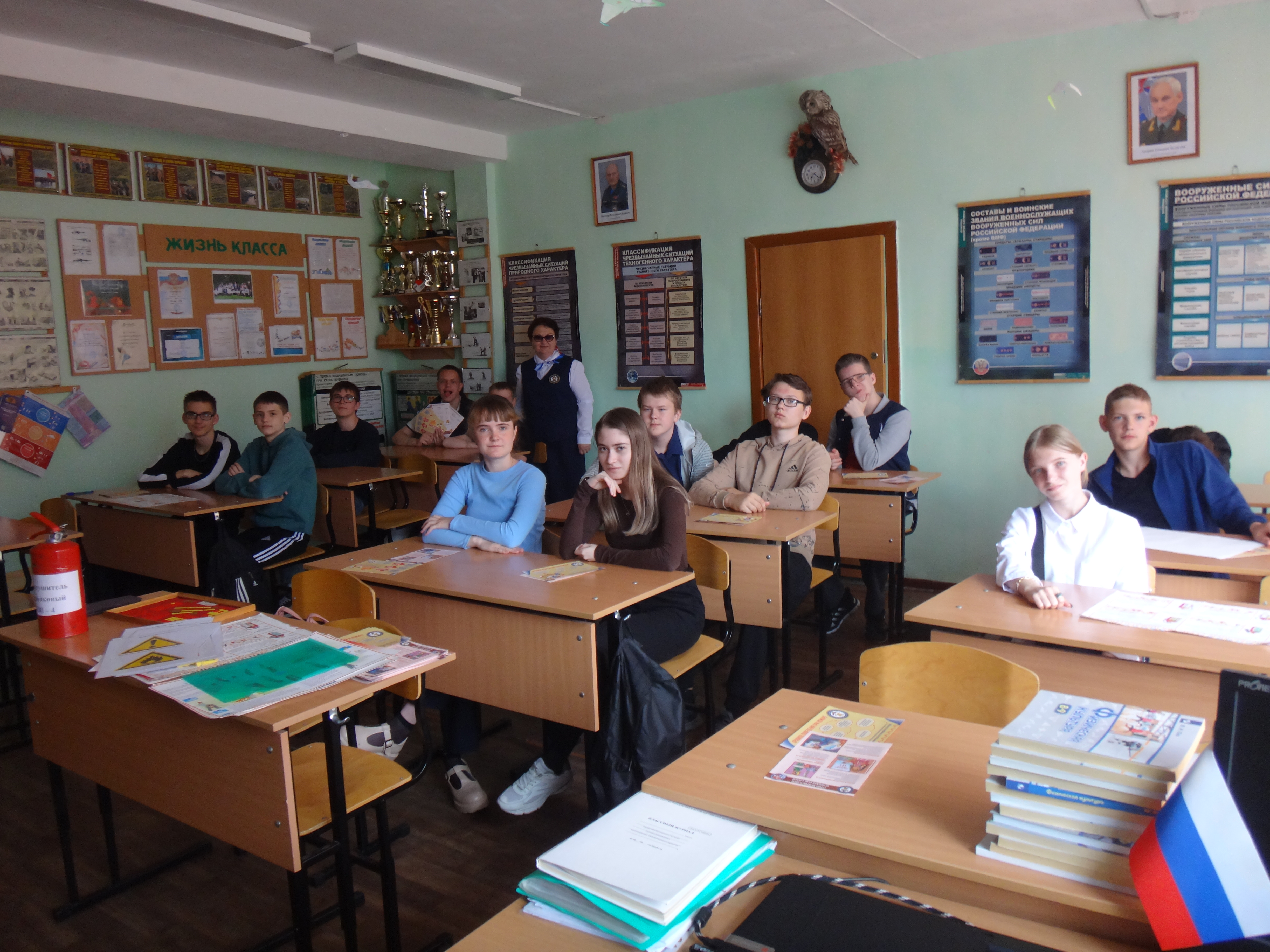 Урок безопасности в преддверии летних каникул в КСОШ № 4..