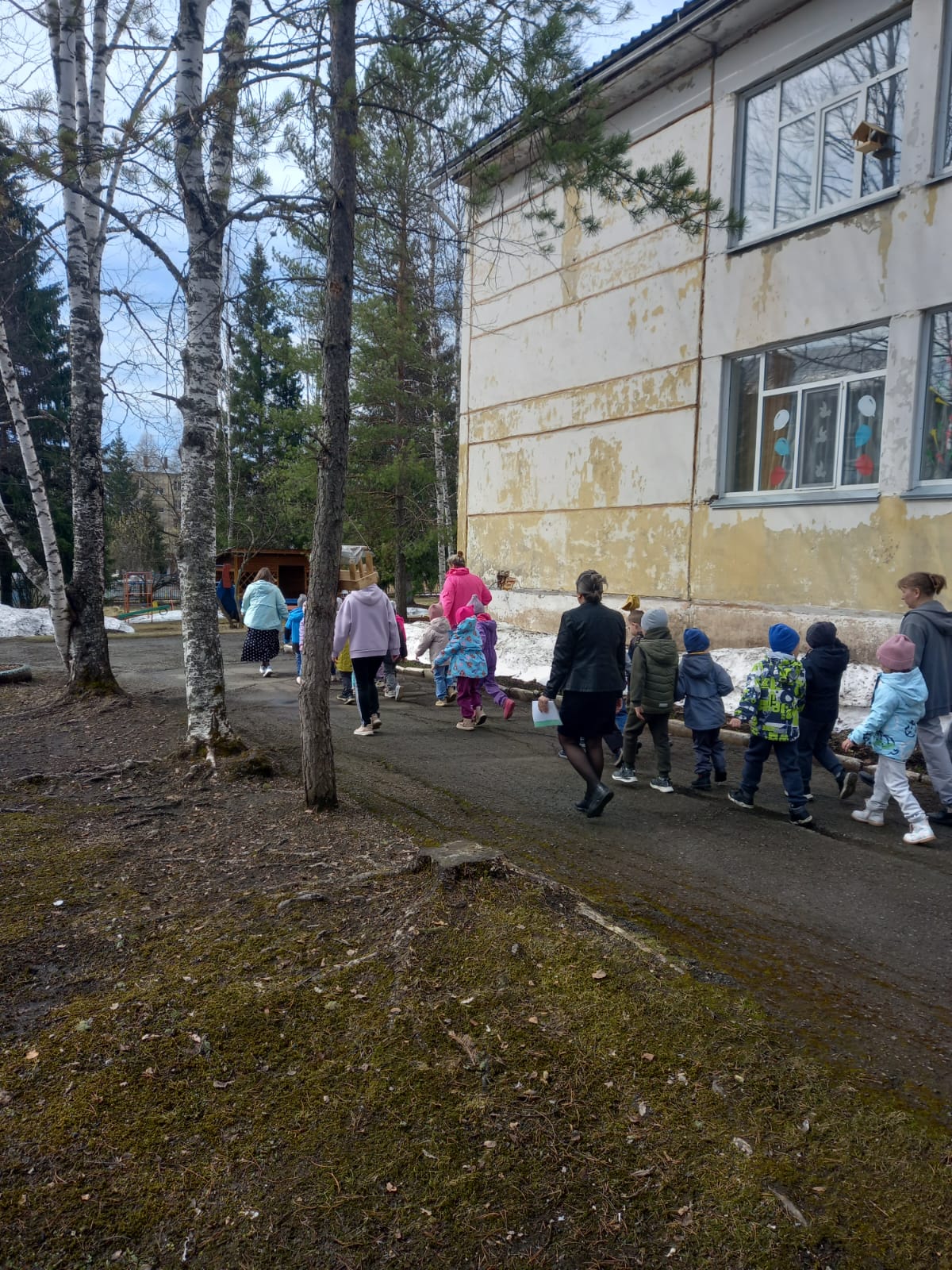Тренировочная эвакуация в детском саду «Капелька».